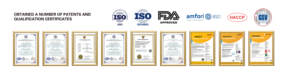 obtained a number of patents and qualification certificates